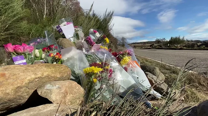 Craig Melville crash site tribute