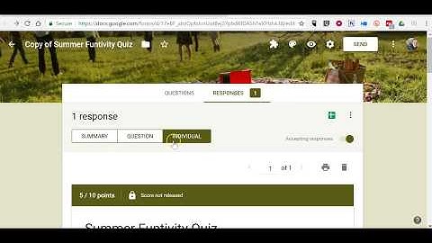 How to add feedback to responses in Google Forms quizzes
