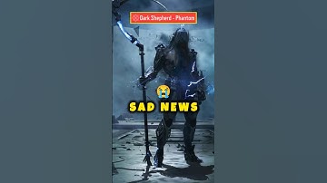 New Mythic Character 🔥💀 Dark Shephers Phantom 😭 SAD News CODM Season 7 💔 #shorts #codm #codmbr