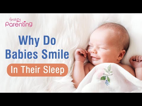 Video: Wanneer giechelen baby's in hun slaap?