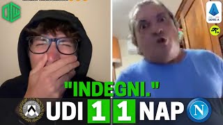 UDINESE NAPOLI 1 1 | I TIFOSI NAPOLETANI NOSTALGICI: “UN ANNO FA VINCEVAMO LO SCUDETTO” | TIFOSIAMO