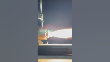 Would you have guessed that the rocket fuel in the video was plastic and wax?