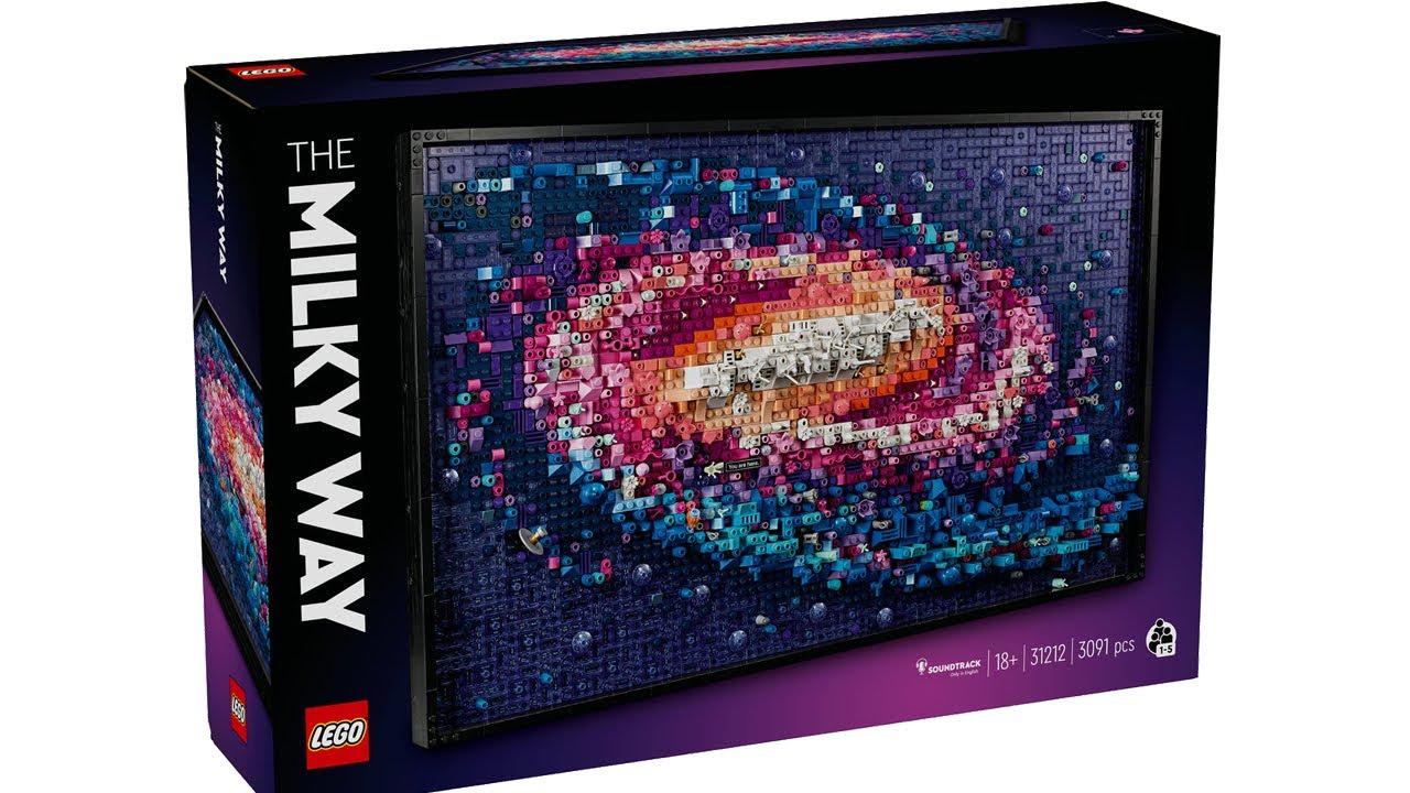 LEGO Instructions | The Milky Way Galaxy | 31212 | LEGO Art 2024 