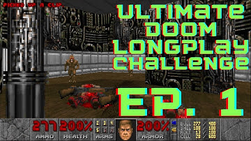The Ultimate DOOM Completionist Challenge Ep. 1- Knee-Deep in 100% Secrets, Kills, and Pistol Starts