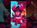 noob, pro, and hypercharged skins #dhimargamer #brawlstars