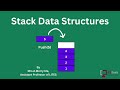 Working of Stack|Data Structures|Anna University Syllabus|Animated Video