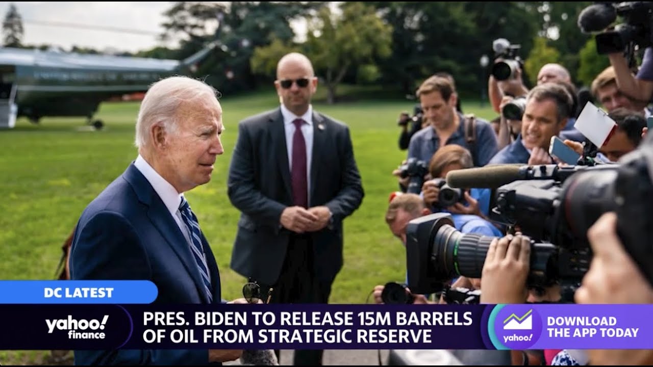 President Biden to release 15 million barrels of oil from strategic ...