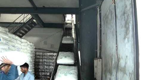 Inclined bag Loading Conveyor