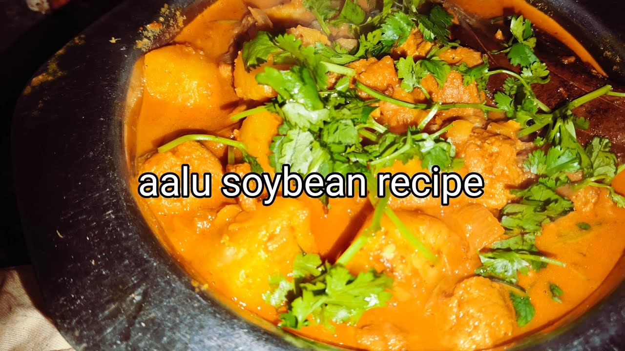 Aalu soybean ki recipe, 😋🥰👌
