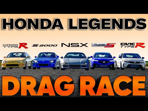 Integra Type S 2024 vs Civic Type R, Acura NSX, Honda S2K, ITR - Repetición de Cammisa Ultimate Drag Race