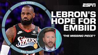 LeBron James is INVESTED in Joel Embiid's success...but availability remains in question | NBA Today