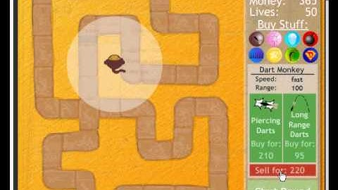 Bloon Tower Defense 2 HACK! (Money Hack)