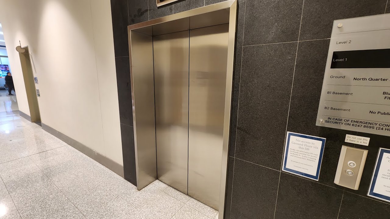 Kone MonoSpace R9s Traction Lift at Canberra Center in Canberra, ACT