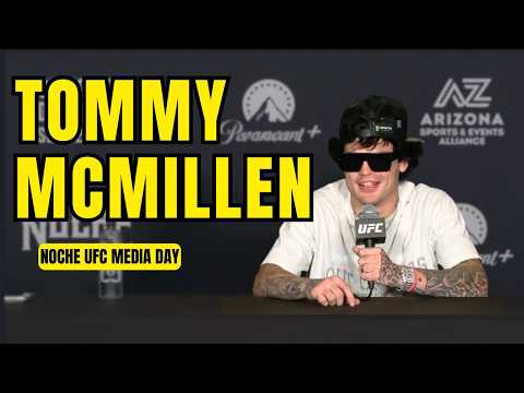 Tommy McMillen Talks Fight vs Marwan Rahiki At Noche UFC Media Day