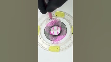 Relaxing ASMR Geometry | Watch Mesmerizing Spirograph Art #asmr #art #spirograph #shorts #2025 #usa