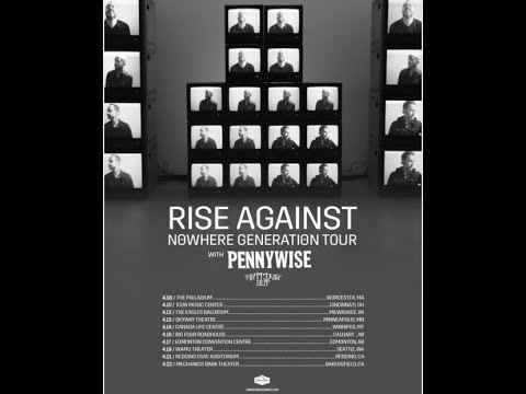 Rise Against spring 2022 tour with Pennywise and now Rotting Out - Dates and Venues