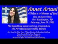 Annet Artani: Tribute to Women of Soul: Sousa Bandshell at Sunset Park, Port Washington, NY 06/25/22