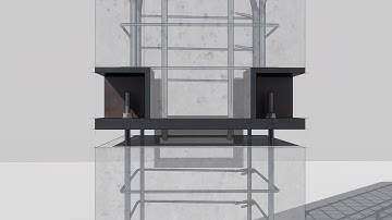 ARCHICAD: Prefab RC Column to Footing base connection modelling