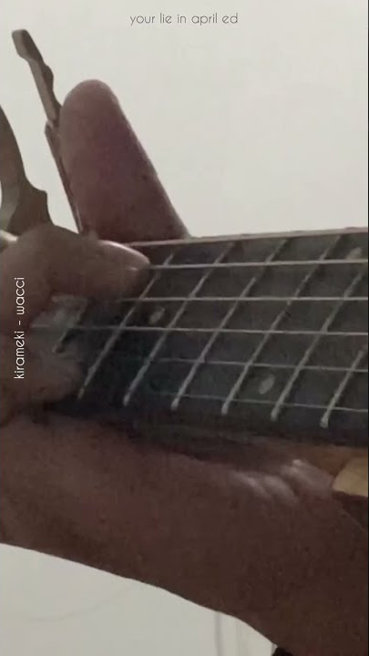 kirameki - wacci (fingerstyle guitar)