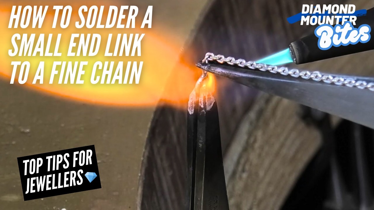 How to Solder an End Link to a Fine Chain