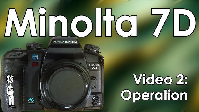 konica minolta maxxum 7d digital camera