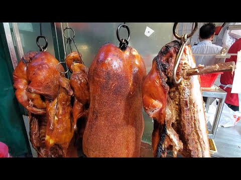 Uncle Fat #RoastedPig，Strongest#RoastedDuck #RoastedGoose，Roasted#Suckling-pig #hongkongstreetfood