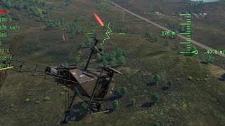 Dodging missiles in a helicopter