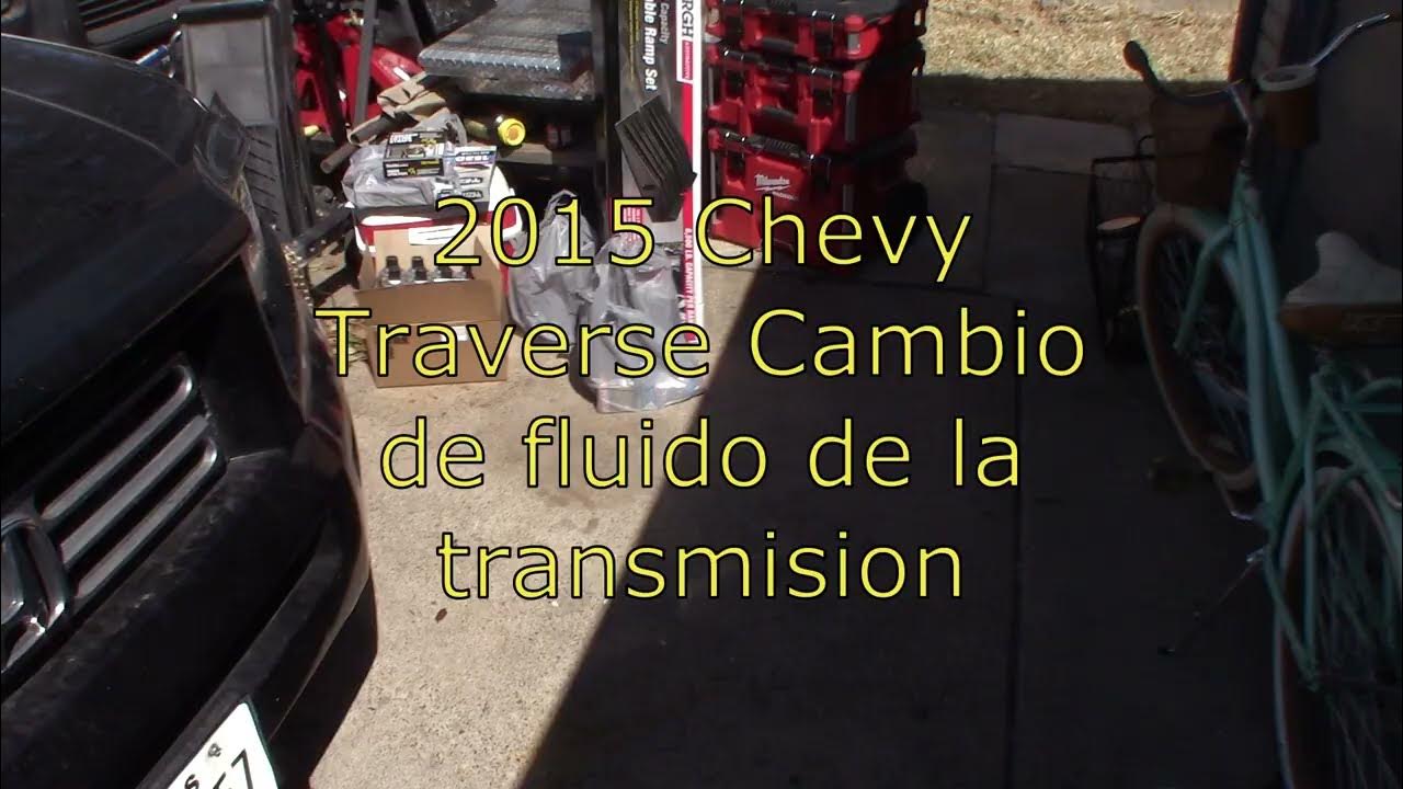 2015 Chevy Traverse Cambio de Fluido de la Transmision - YouTube