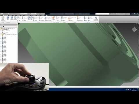 How to use a 3D Mouse in Autodesk Inventor - Introduction