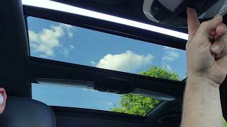 2007 E63 Amg Pano Sunroof In Operation
