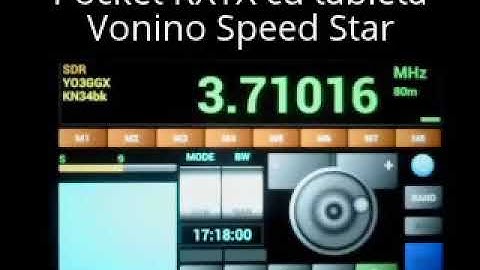 Pocket RXTX cu tableta Vonino Speed Star