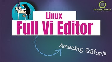 🆕vi Editor In Linux 👉 Vi editor In Linux tutorial