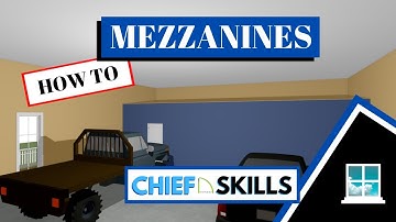 How to create a Mezzanine space in a Garage using Chief Architect X12