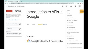 [#NEW ] - Introduction to APIs in Google Cloud || #qwiklabs || #GSP294 || [With Explanation🗣️]