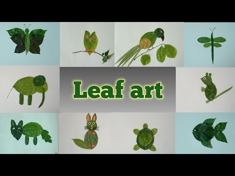 Video: What Crafts Can Be Made From Leaves