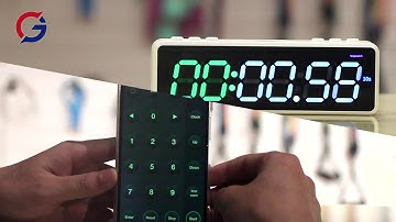 GANXIN  Mini Interval Timer Crossfit Training LED Countdown Clock