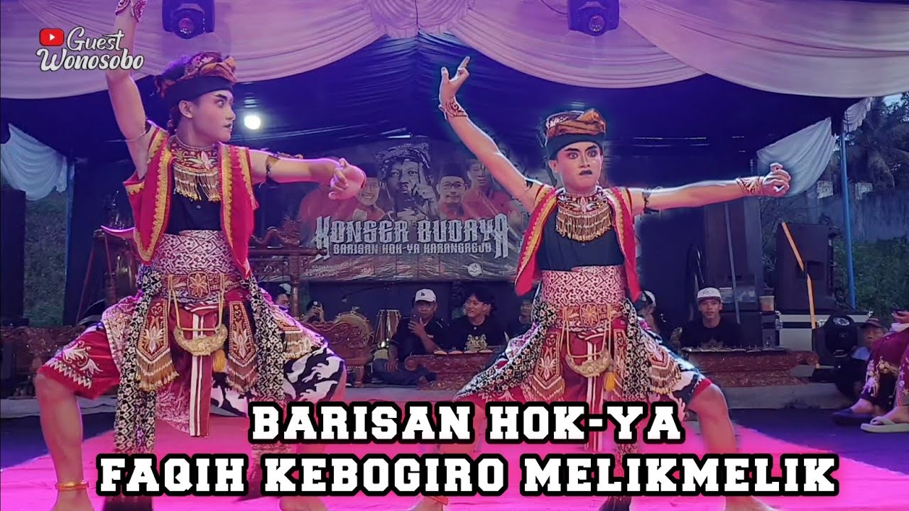 KEBOGIRO MELIK² FAQIH BARISAN HOKYA TURONGGO YUDHO LIVE LAP. KARANGREJO