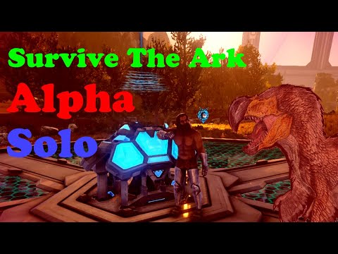 Survive The Ark Alpha Solo (Ark Survival Evolved: Genesis Part 2)