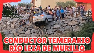 UN HOMBRE A PUNTO DE CAER POR UN PRECIPICIO EN MURILLO