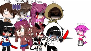 Fandom meet CutecatBoy //Creepypasta,Yandere,DDLC,Piggy,AftonFamily,little nightmare,Attack on Titan