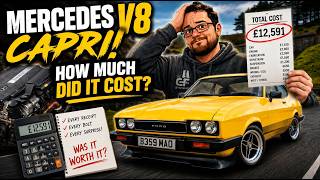 What My Mercedes V8 Ford Capri REALLY Cost Me