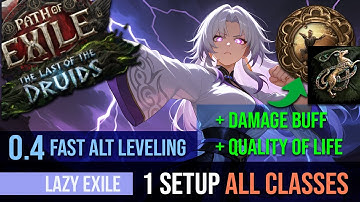 [PoE 2] Hollow Palm Alt Level Setup for all classes | BUFF in 0.4 The Last of the Druid