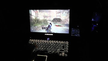 WITCHER 2 Keyboard Effects Alienware m14x R2 - AWESOME - ENGLISH commentary
