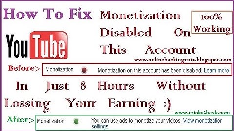 YouTube Monetization Tab Disabled Fix [Latest] [Working] 2015