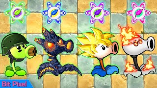 99 Gatling Pea vs 9999 Giant Zombies - Plant vs Zombie Fusion Animation ❤️ Bit Pixel screenshot 4