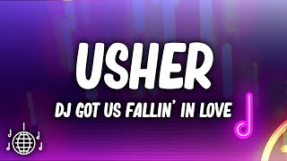 Usher - DJ Got Us Fallin&#39; In Love (Lyrics) ft. Pitbull