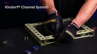 Kindorf® Channel System modular metal framing