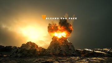 Volcano 3D VDB Pack - Unreal Engine