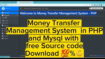 Online Money Transfer Management System in PHP and MySQL & Source Code