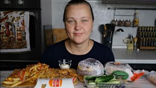 Мукбанг Burger King